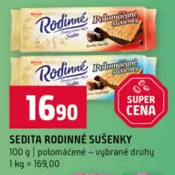 Terno Sedita rodinné sušenky nabídka