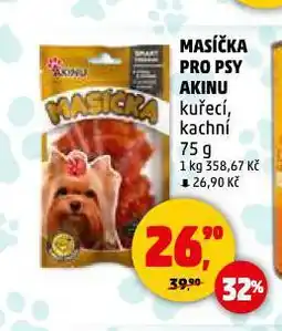 Penny Market Akinu masíčka pro psy nabídka