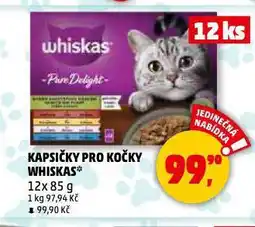 Penny Market Whiskas kapsičky pro kočky nabídka