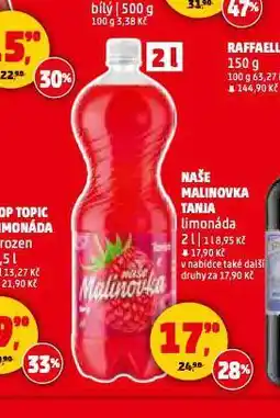 Penny Market Naše malinovka tanja nabídka