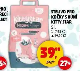 Penny Market Kitty star stelivo pro kočky nabídka