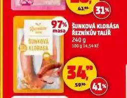 Penny Market Šunková klobása nabídka