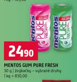 Terno Mentos gum pure fresh nabídka