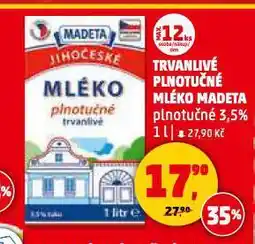 Penny Market Trvanlivé mléko nabídka