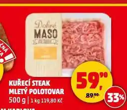 Penny Market Kuřecí steak mletý nabídka