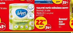 Penny Market Wippy toaletní papír nabídka