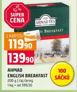 Terno Ahmad english breakfast nabídka