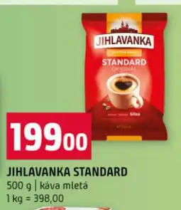 Terno JIHLAVANKA STANDARD káva mletá nabídka