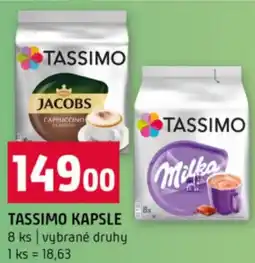 Terno Tassimo kapsle nabídka