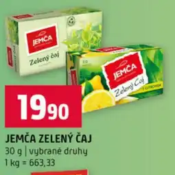 Terno Jemča zelený čaj nabídka