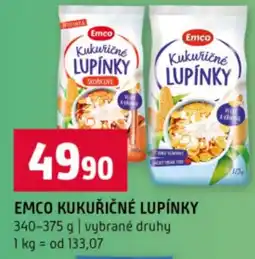 Terno Emco kukuřičné lupínky nabídka