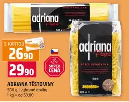 Terno Adriana těstoviny nabídka