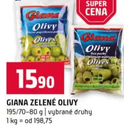Terno Giana zelené olivy nabídka