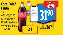 Albert Coca-Cola/ Fanta nabídka