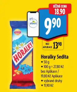 Albert Horalky Sedita nabídka