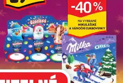 Albert Na vybrané mikulášské a vánoční cukrovinky nabídka