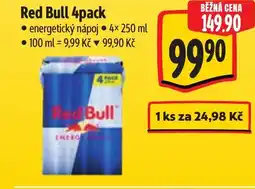 Albert Red Bull 4pack nabídka