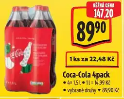Albert Coca-Cola 4pack nabídka
