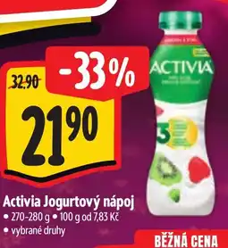 Albert Activia Jogurtový nápoj nabídka