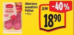 Albert Albertovo uzenářství Poličan nabídka