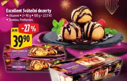 Albert Excellent Sváteční dezerty nabídka