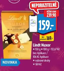 Albert Lindt Nuxor nabídka