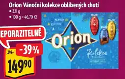 Albert Orion Vánoční kolekce oblíbených chutí nabídka
