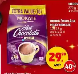 Penny Market HORKÁ ČOKOLÁDA MILKY MOKATE, 10x 18 g nabídka