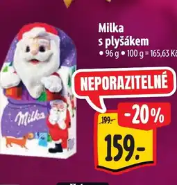 Albert Milka s plyšákem nabídka