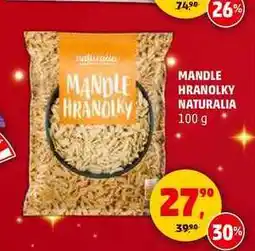 Penny Market MANDLE HRANOLKY NATURALIA, 100 g nabídka