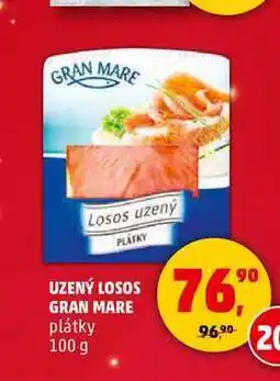 Penny Market UZENÝ LOSOS GRAN MARE plátky, 100 g nabídka