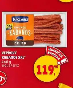 Penny Market VEPŘOVÝ KABANOS XXL, 440 g nabídka