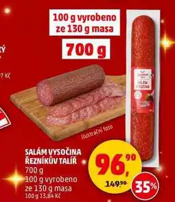 Penny Market SALÁM VYSOČINA ŘEZNÍKŮV TALÍŘ, 700 g nabídka