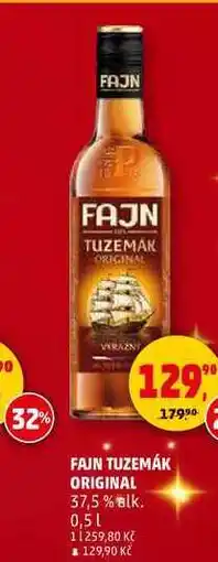 Penny Market FAJN TUZEMÁK ORIGINAL, 0,5 l nabídka