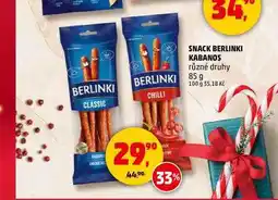 Penny Market SNACK BERLINKI KABANOS, 85 g nabídka