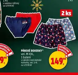 Penny Market PÁNSKÉ BOXERKY, 2 ks nabídka