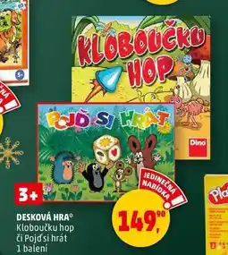 Penny Market DESKOVÁ HRA Kloboučku hop, Pojď si hrát, 1 balení nabídka