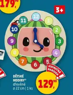 Penny Market DĚTSKÉ HODINY, 1 ks nabídka