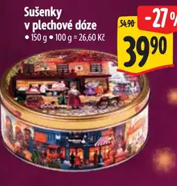 Albert Sušenky v plechové dóze nabídka