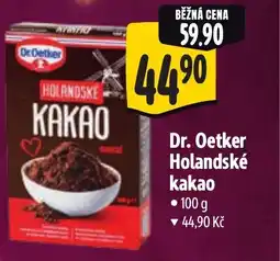 Albert Dr. Oetker Holandské kakao nabídka