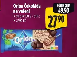 Albert Orion Čokoláda na vaření nabídka