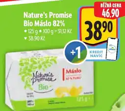Albert Nature's Promise Bio Máslo 82% nabídka