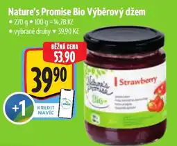 Albert Nature's Promise Bio Výběrový džem nabídka