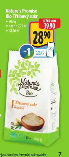 Albert Nature's Promise Bio Třtinový cukr nabídka