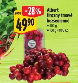 Albert Albert Hrozny tmavé bezsemenné nabídka
