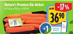 Albert Nature's Promise Bio Mrkev nabídka