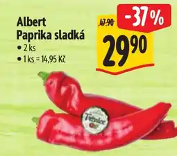Albert Albert Paprika sladká nabídka