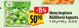 Albert Menu inspirace Růžičková kapusta nabídka