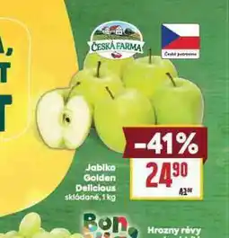 Billa Jablko golden delicious nabídka