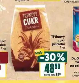 Billa Třtinový cukr nabídka